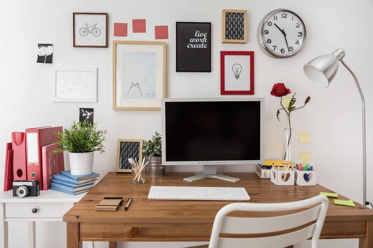 cómo tener una oficina en casa espaciosa y cómoda